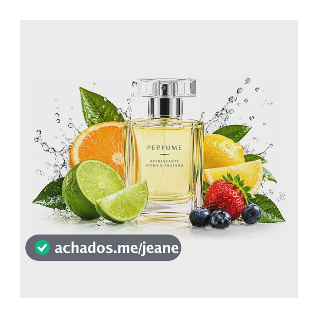 Perfume Refrescante Citrico Frutado 100ml