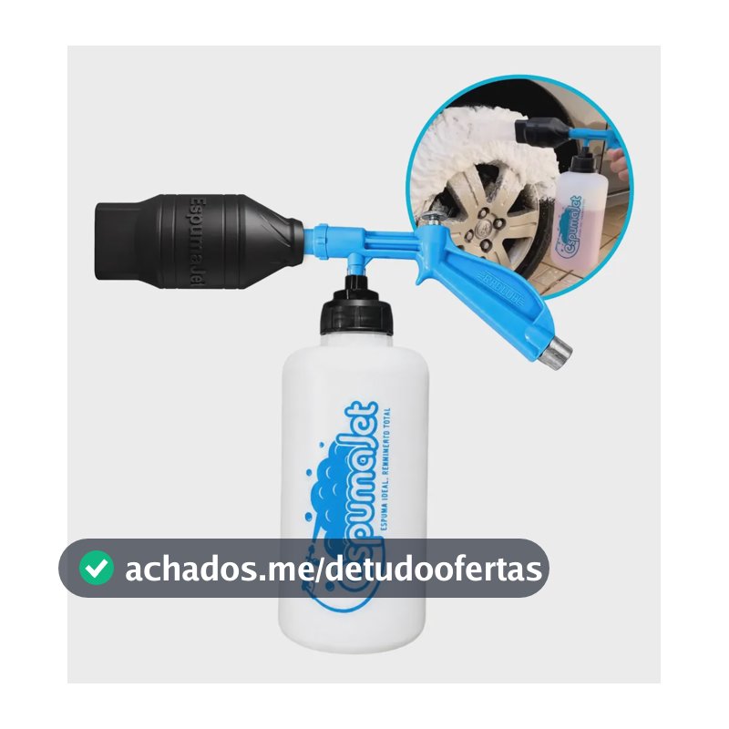 Espumajet Kit Gerador De Espuma (snow Foam) Para Compressor