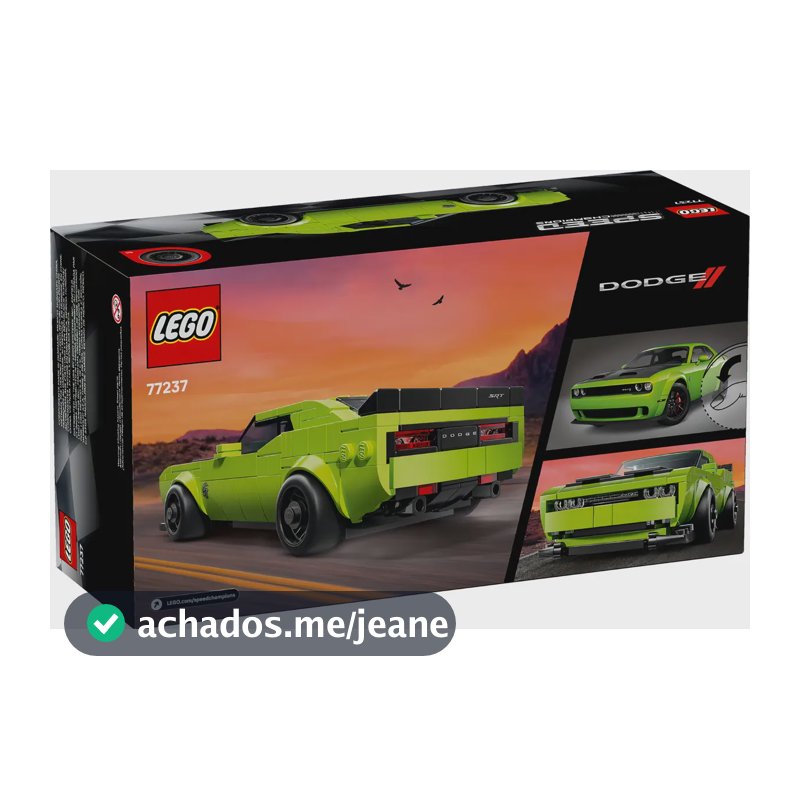 Lego Carro Dodge Challenger Srt Hellcat 77237