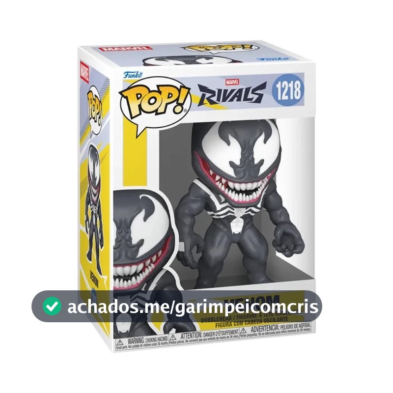 Boneco Funko Pop! Marvel Rivals - Venom Com Chase