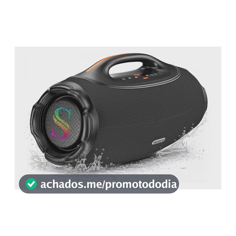 Caixa De Som Sabala Dr-500-wl4 500w 81000mah  Bluetooth V6.0 Preto 127/220v