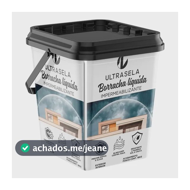 Borracha Liquida 18kg Impermeabilizante Emborrachado