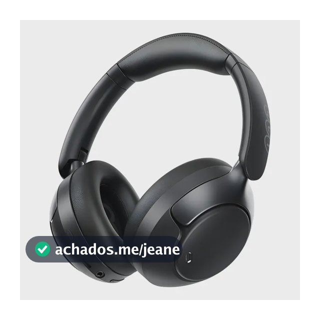 Headset Qcy H3 Pro, Anc Adaptativo Até 45db, Bluetooth 5.4, Bateria De 55h, Cancelamento Enc, Conexão Multiponto, Cor Preto