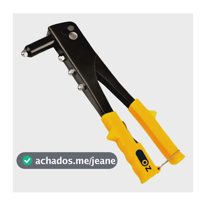 Alicate Rebitador 9.5'' Oz AR2000 Aço Forjado Cabo Ergonômico