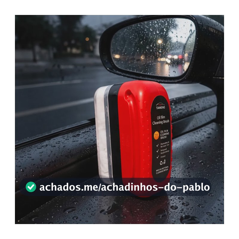 Escova Vidros Automovel Box Desembaçante Parabrisa Esponja