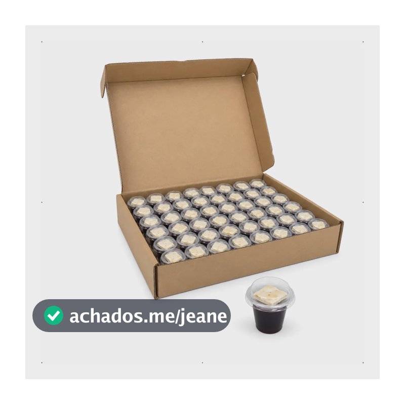 Kit Calice Santa Ceia de Senhor dos Cálices Prático 48 un com Registro Completo en Português