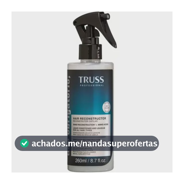 Spray Uso Obrigatório Truss Reconstrutor Capilar 260ml