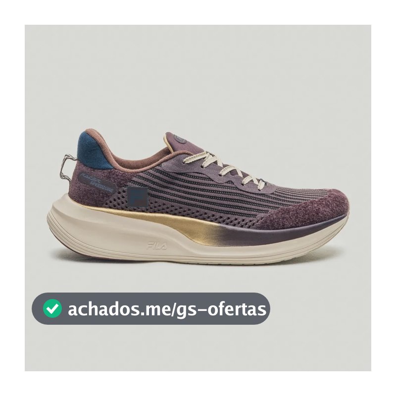 Tênis Masculino Racer Speedzone Se Fila Marrom Dark/marinho/bordo Escuro Liso 41 Br