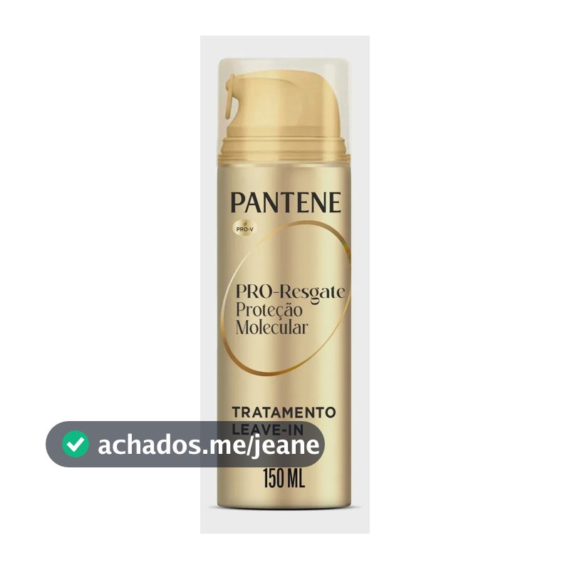 Tratamento Leave-In Pantene PRO-Resgate Regeneração Molecular 150 ml