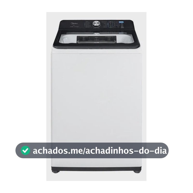 Lavadora De Roupas Midea Ma512w140a/wk05 Cesto Inox 14kg 220v Branco