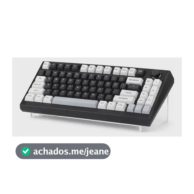 Teclado Gamer Mecânico Bluetooth 5.0/2.4ghz Switch Mx Clear Teclado Gamer Rgb Com Software Próprio Led Colorido, Customizável Jp-k102