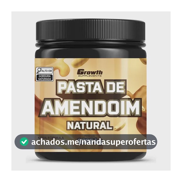 Pasta De Amendoim Integral Torrado 1kg Growth Supplements Natural