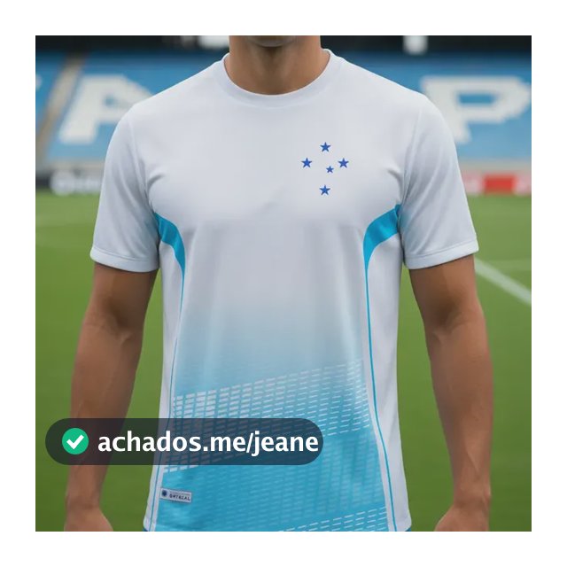 Camisa Cruzeiro Masculina Degrade Oficial Licenciado