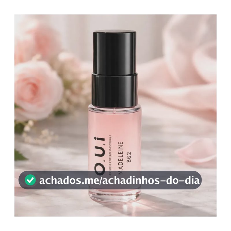 Eau de Parfum O.U.I Paris Madeleine 862 5ml Feminino Spray Floral