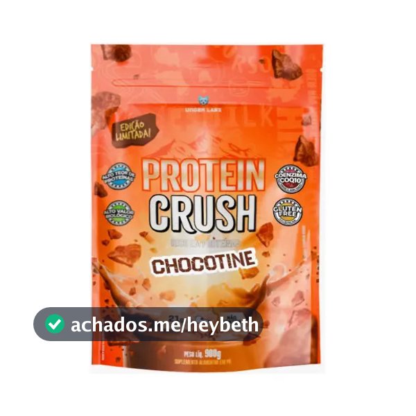 Proteína Under Labz Whey concentrado Crush em pó sabor Chocottine x 900g