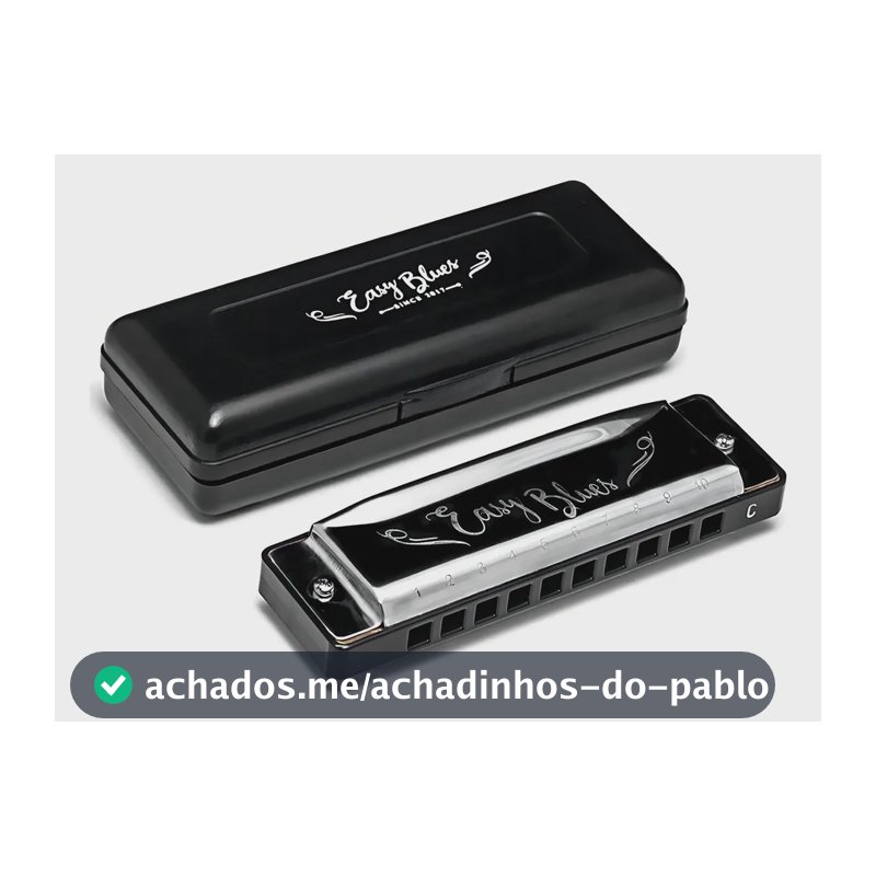Gaita De Boca Harmônica Diatônica Hering Easy Blues - 4420c