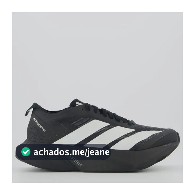 Tênis adidas Adizero Drive Rc M Preto Preto - 37 Br
