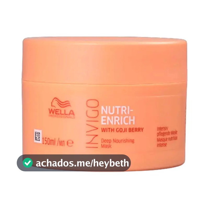 Máscara Invigo Nutri-enrich Wella Professionals - 150ml