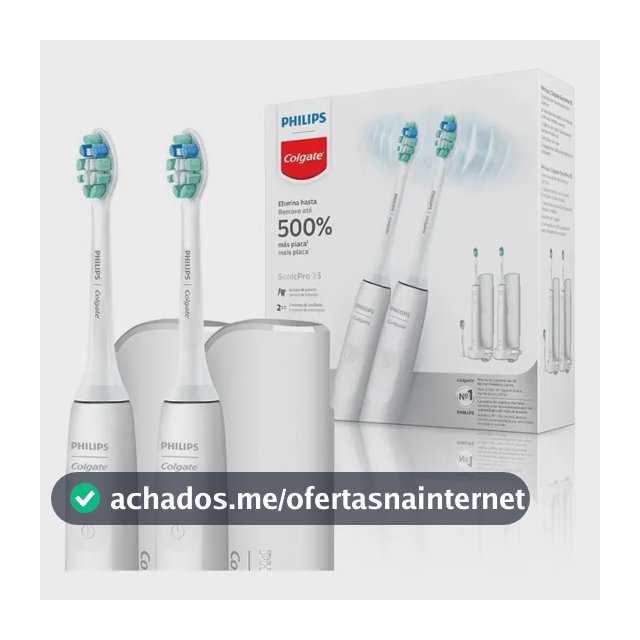 Escova Eletrica Philips Colgate Sonicpro 35 2 Unidades
