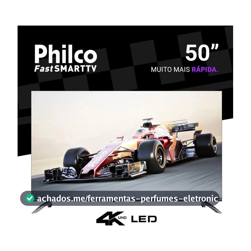 Smart Tv Philco 50 P50vik 4k Uhd Led Roku Dolby Audio Wi-fi Hdr10 110/220v