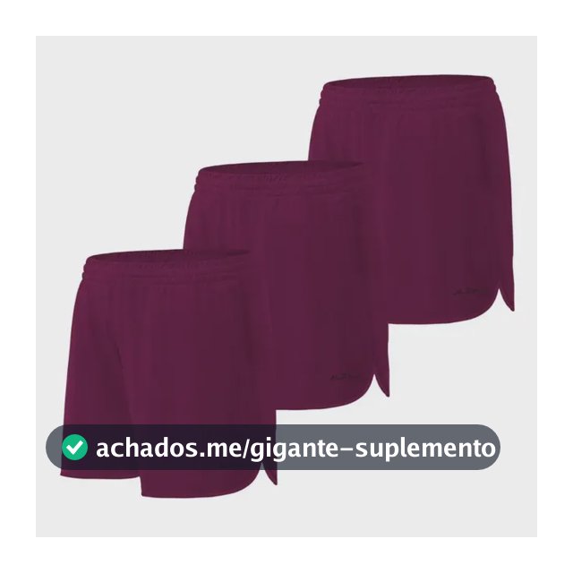 Kit 3 Shorts De Corrida Dry Alpha