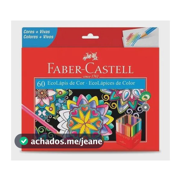 Lápis de cor longos Faber-castell X60