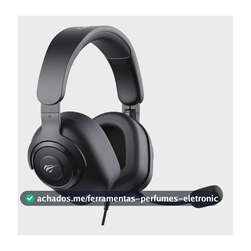 Fone De Ouvido Gamer Havit H2230d Preto P2/p3/usb-c Preto