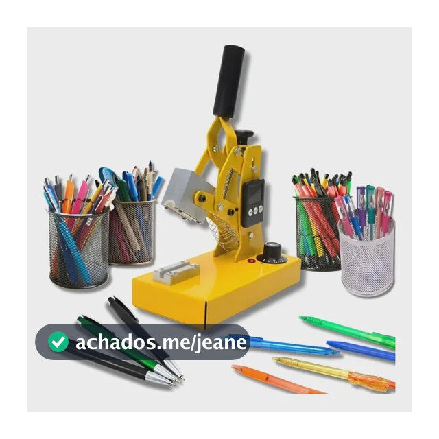 Maquina Transfer Prensa De Gravar Estampar Imprimir Canetas