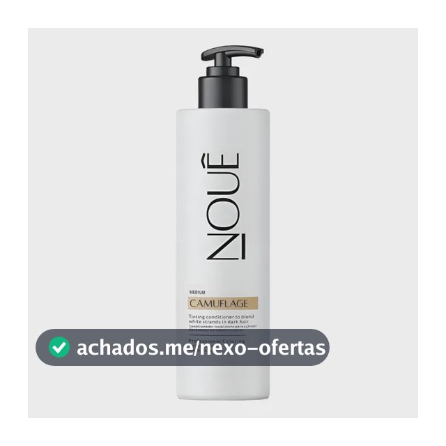 Tonalizante Capilar Nouê Camuflage Medium 140ml Castanho 4 Castanho