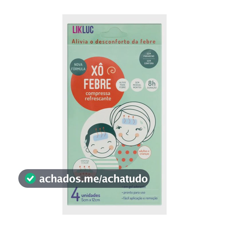 Xô Febre Compressa Refrescante - Baixar Febre