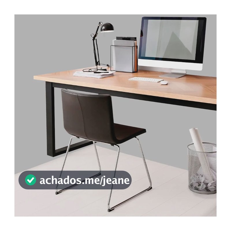 Tapete Protetor De Piso P/escritório Cristal Fosco Original 1.2 M 1 M Cristal Fosco Translúcido