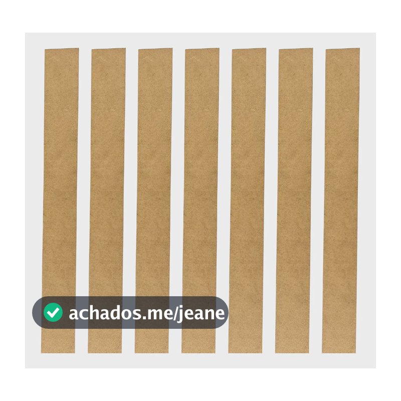 Kit Mdf Ripa Shiplap 60 Und Madeira Parede Decoraçao 5x90cm Cru
