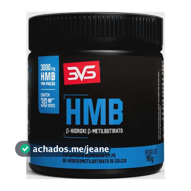Hmb 3000mg - Fórmula Com Máxima Pureza - 30 doses
