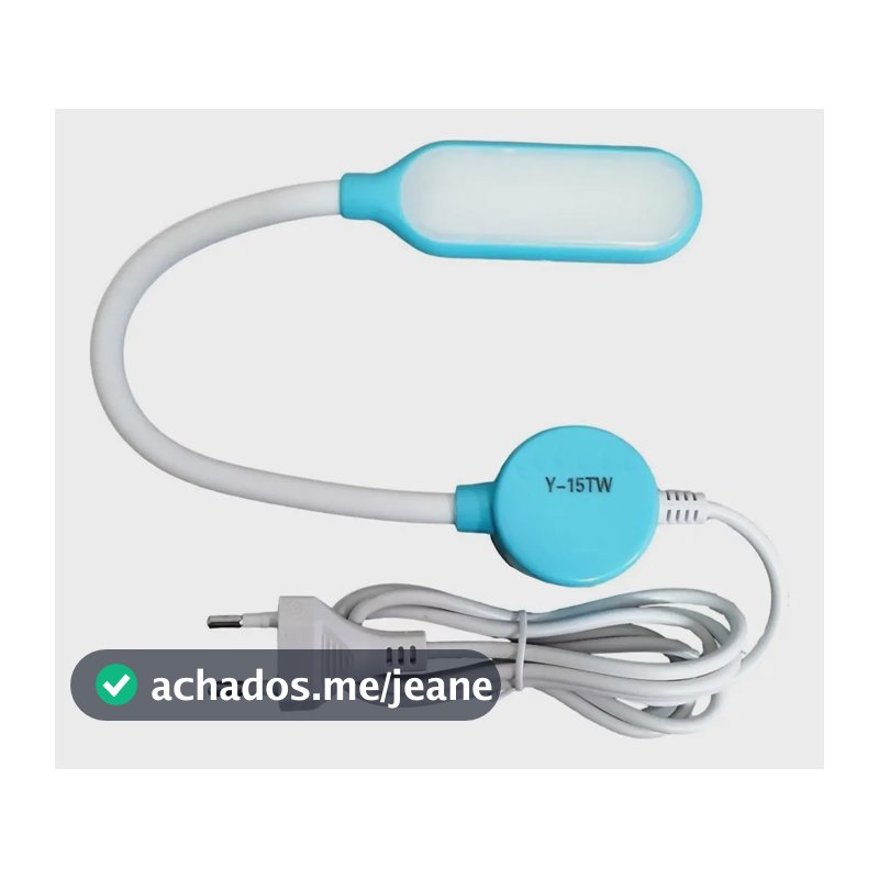Luminária Lâmpada Led Touch Haste Flexível Maquina Costura - SUN SPECIAL
