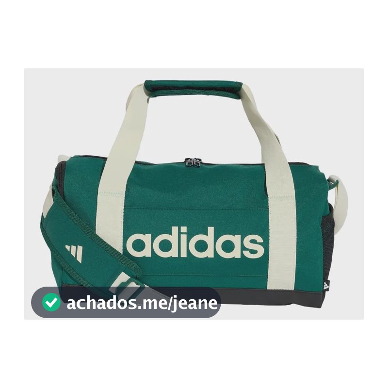 Mala Duffel Linear Extra Small adidas Verde