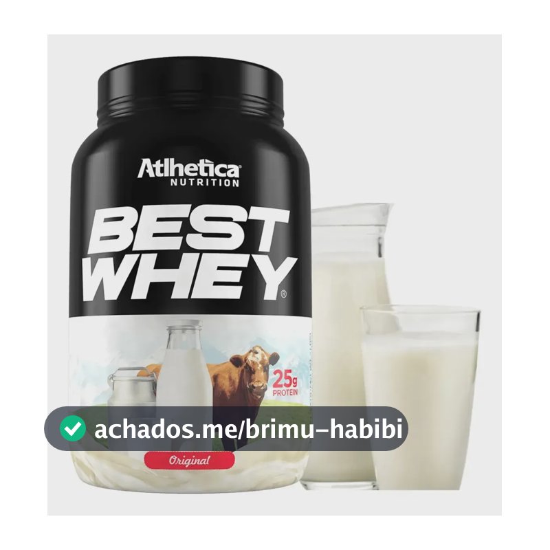 Whey Protein Atlhetica Best 900g Toddy - Proteína Em Pó Sabor