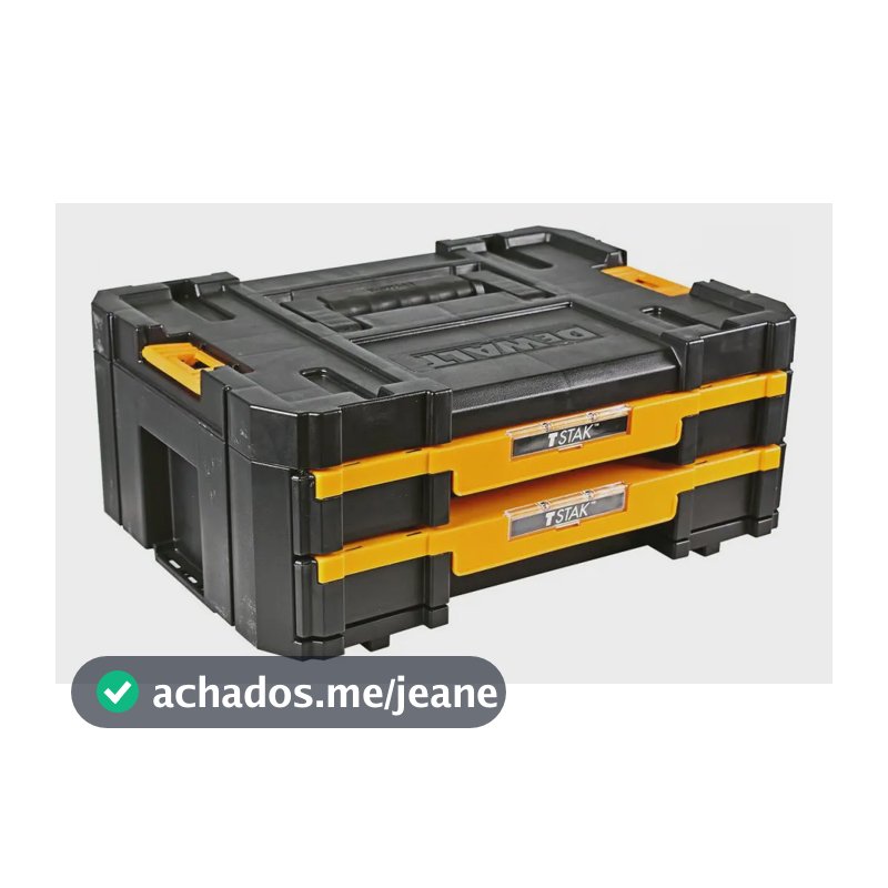 Caixa Organizadora de Ferramentas Dewalt DWST17804 Capacidade de 7,5Kg