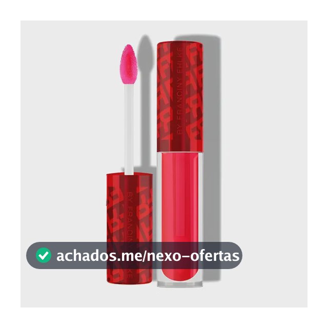 Gloss Aumento Volume Lábios Fran By Franciny Ehlke Lipchili Vermelho