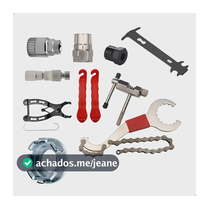 Kit de Ferramentas para Bicicleta Pedal Pulse – 11 Peças de Reparo Profissional