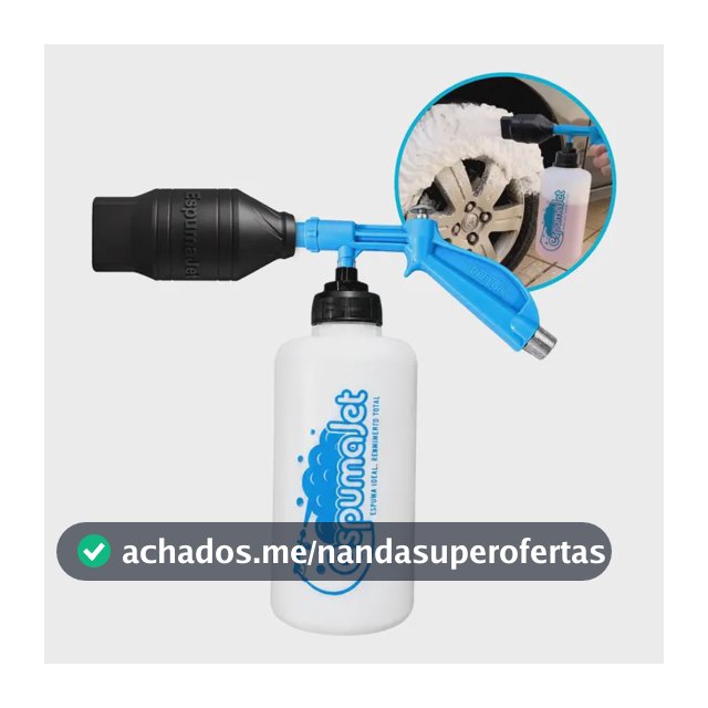 Espumajet Kit Gerador De Espuma (snow Foam) Para Compressor