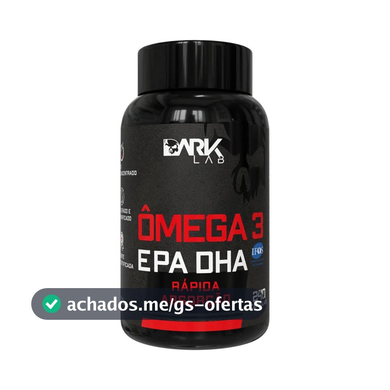 Ômega 3 Epa Dha 240 Cápsulas Dark Lab