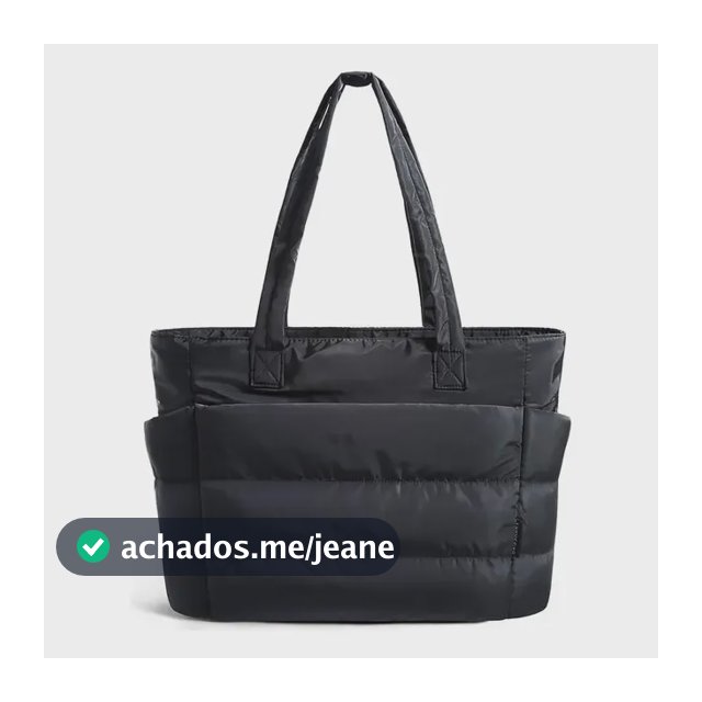 Bolsa De Ombro Grande Feminina Moderna Casual Deslocamento Preto Liso Níquel