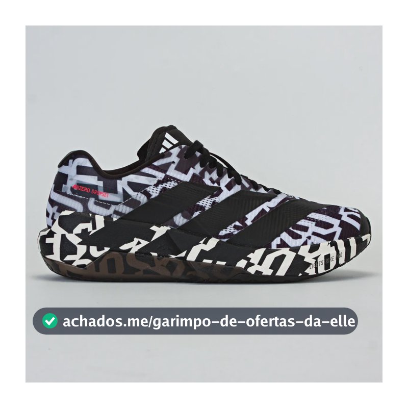 Tênis adidas Adizero Dropset Pro Trainer Academia Fitness Preto/branco 38