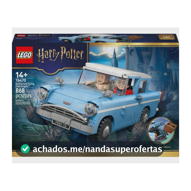 LEGO® Harry Potter Ford Encantada Ânglia Voadora 76470