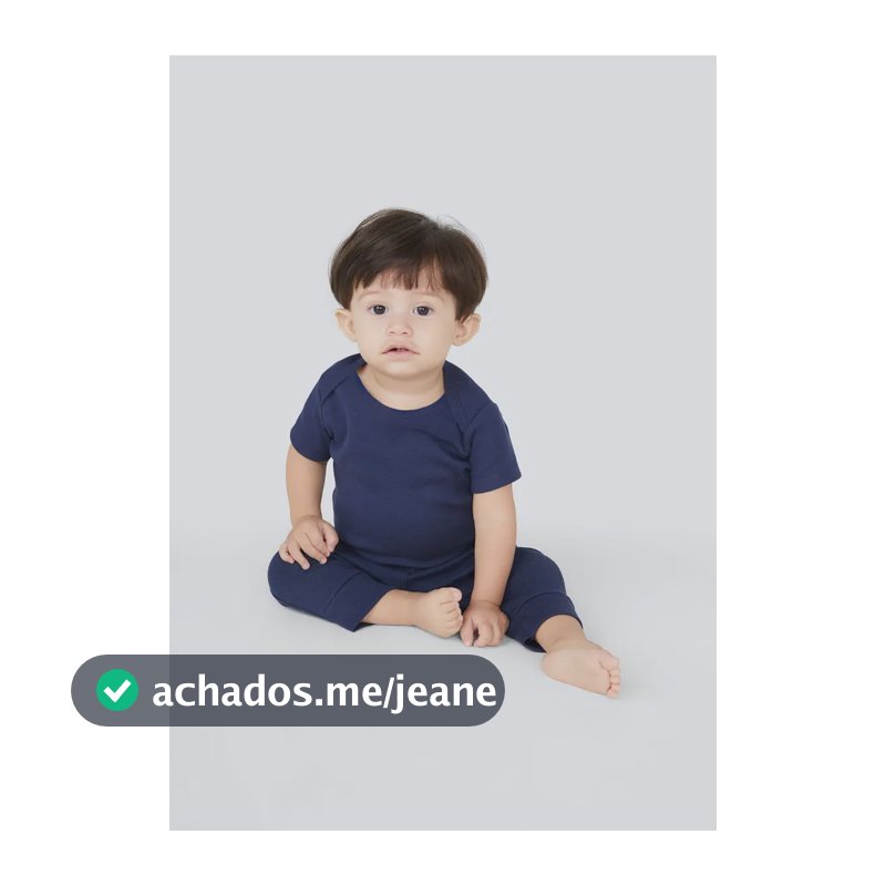 Body Bebê Manga Curta Em Ribana Hering Kids Cor Azul-marinho Tamanho 18-24m