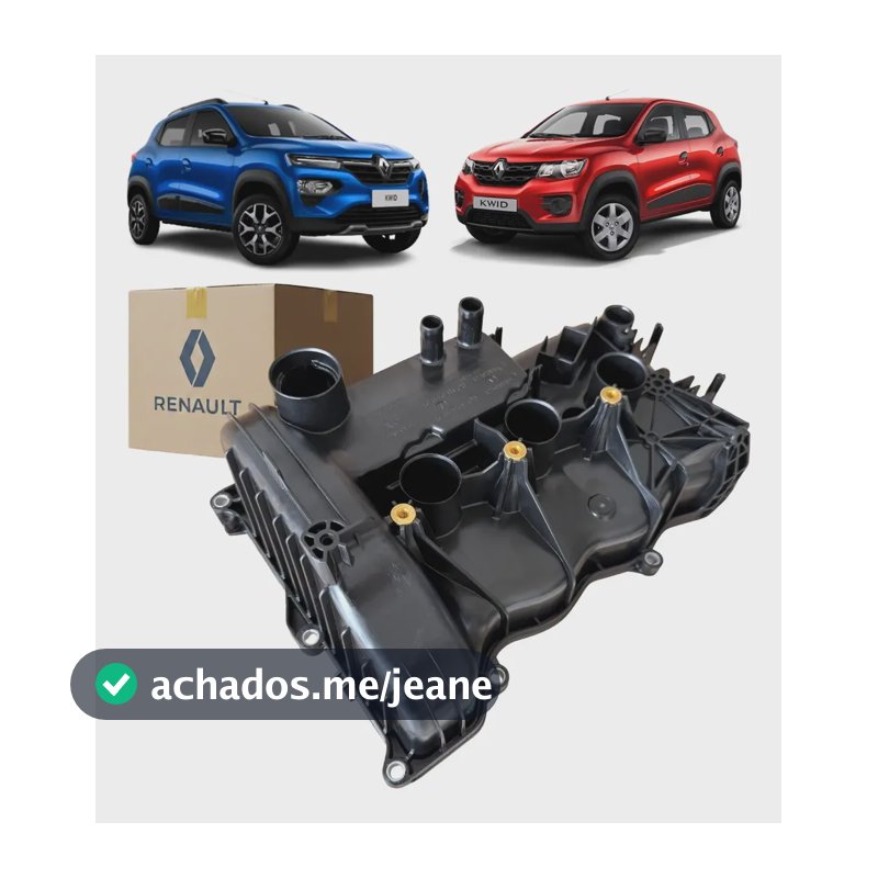 Tampa De Válvula Original Renault Kwid 2017 Em Diante Preto