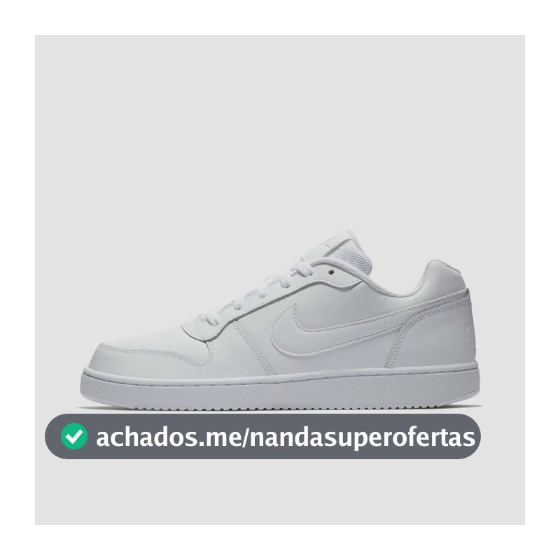 Tênis Nike Ebernon Low Masculino Branco 43 Br