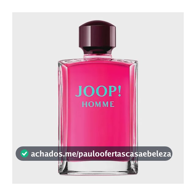 Perfume Masculino Homme Eau De Toilette 200ml Joop!