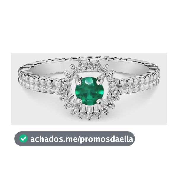 Anel Life Special Em Prata 925 Com Ágata Verde 16
