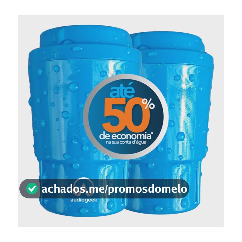 Kit 2 Bloqueadores De Ar Premium Redutor De Conta D'água